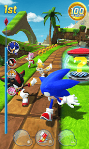 Sonic forces multiplayer racing & battle game mod apk android 3.8.2 screenshot