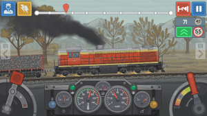 Train simulator 2d railroad game mod apk android 0.1.84 screenshot