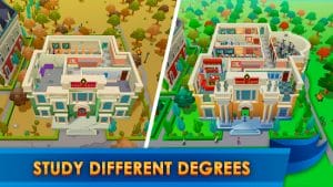 University empire tycoon idle management game mod apk android 1.1.0 screenshot