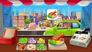 Crazy chef food truck restaurant cooking game mod apk android 1.1.58 screenshot