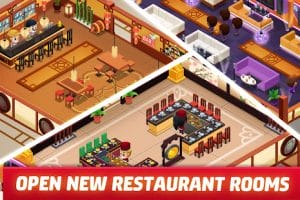 Idle restaurant tycoon koch simulator empire mod apk android 1.17.2 screenshot