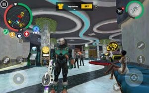 Rope hero vice town mod apk android 5.7 screenshot
