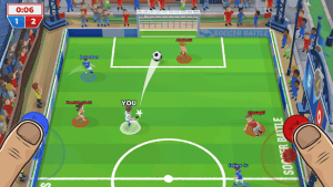 Soccer battle 3v3 pvp mod apk android 1.21.5 screenshor