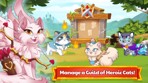 Castle cats idle hero rpg mod apk android 3.2 screenshot