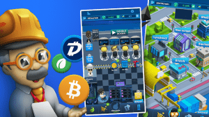 Crypto idle miner bitcoin mining game mod apk android 1.7.5 screenshot