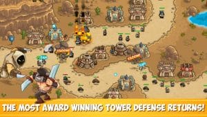 Kingdom rush frontiers tower defense game mod apk android 5.3.03 screenshot