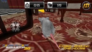 Mouse in home simulator 3d mod apk android 2.9 screenshot