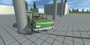 Simple car crash physics simulator demo mod apk android 2.2 screenshot