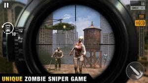 Sniper zombies offline shooting games 3d mod apk android 1.42.0 screenshot