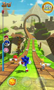Sonic forces running battle mod apk android 3.10.1 screenshot