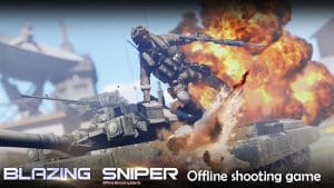 Blazing sniper offline shooting game mod apk android 2.0.0 screenshot