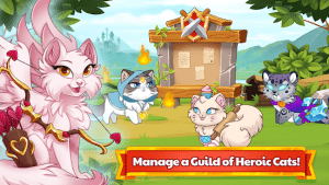 Castle cats idle hero rpg mod apk android 3.2.2 screenshot