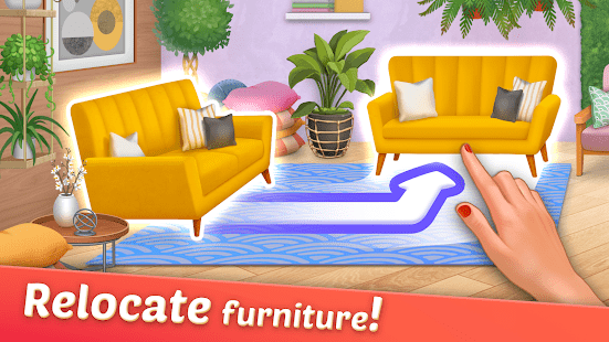 DesignVille Merge Interior Garden Design Game MOD APK android 1 4 5 DesignVille Merge Interior Garden Design Game MOD APK android 1 4 5