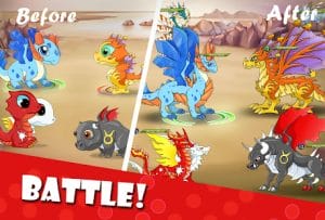 Dragon battle mod apk android 13.02 screenshot