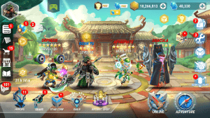 Heroes infinity rpg + strategy + super heroes mod apk android 1.35.08 screenshot