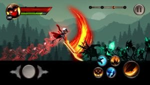 Stickman legends shadow fight offline sword game mod apk android 2.5.5 screenshot