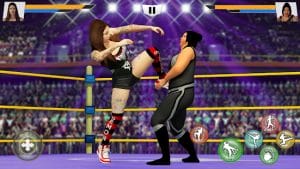 Bad girls wrestling game mod apk android 1.5.0 screenshot