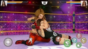 Bad girls wrestling game mod apk android 1.5.1 screenshot