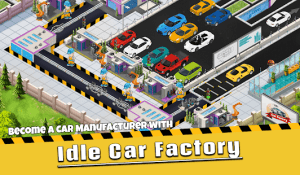 Idle car factory car builder mod apk android 14.2.2 screenshot