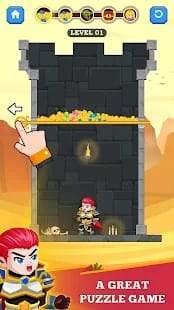 Hero Rescue MOD APK 2.5.0 Free Shopping 1 Hero rescue mod apk1
