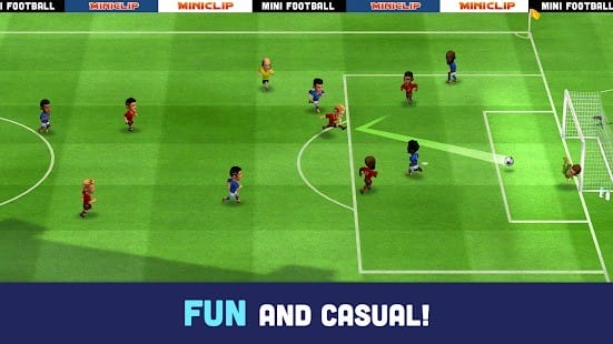 Mini football mobile soccer mod apk1