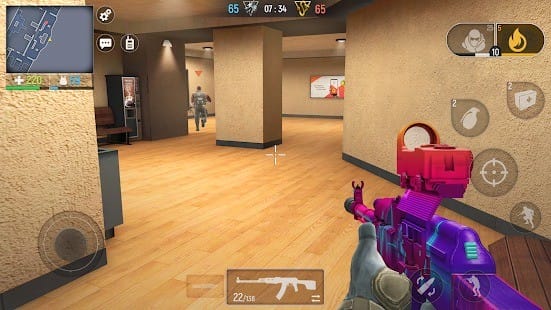 Modern ops gun shooting games mod apk1