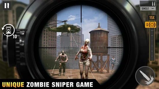 Sniper zombies offline games mod apk1