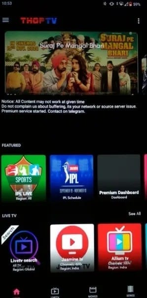 Thoptv apk