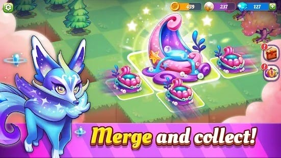 Wonder merge magic merging and collecting games mod apk1