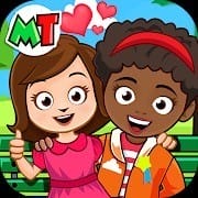 My Town Friends house game MOD APK 1.23 Free shopping