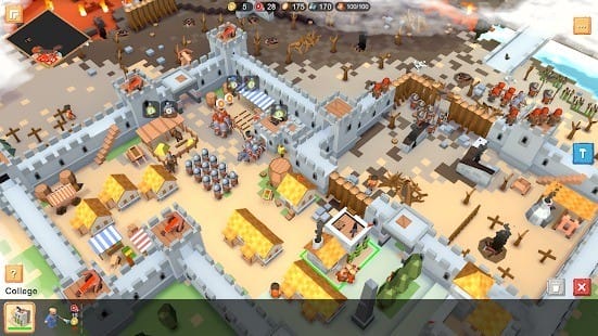 Rts siege up! medieval war mod apk1