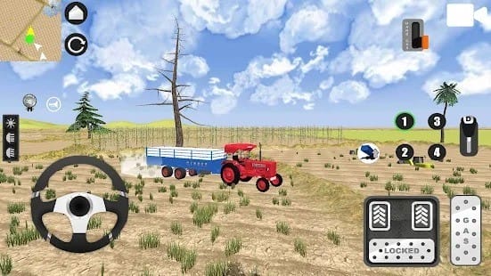 Indian tractor simulator mod apk1