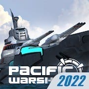 Pacific Warships Naval PvP MOD APK 1.1.15 Unlimited bullets