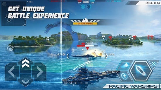 Pacific warships naval pvp mod apk1