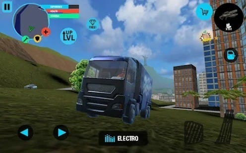 Truck driver city crush mod apk1