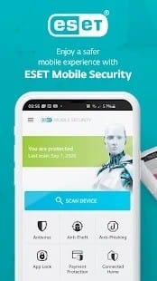 ESET Mobile Security Antivirus Premium MOD APK 9.0.14.0 Banner