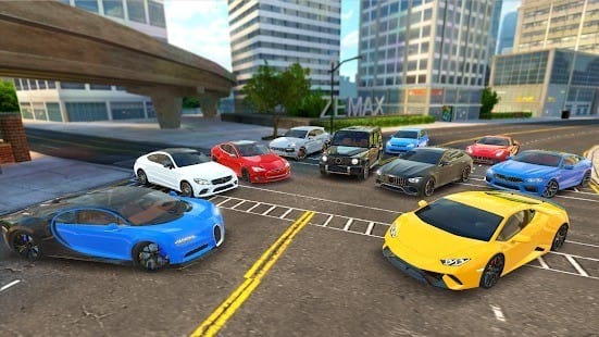Racing in car 2021 pov traffic driving simulator mod apk1