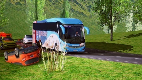 World bus driving simulator mod apk1