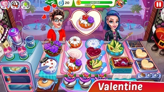 Christmas fever cooking games mod apk 1.4.1 unlimited money1