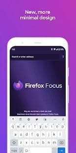 Firefox focus no fuss browser mod apk 99.2.0 many feature1