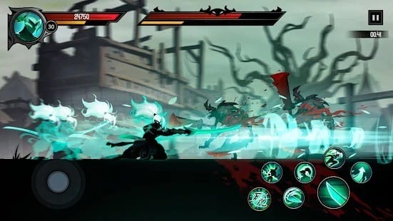 Shadow knight ninja game war mod apk1