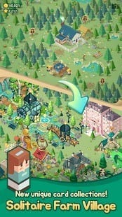Solitaire farm village mod apk 1.12.12 free shopping1