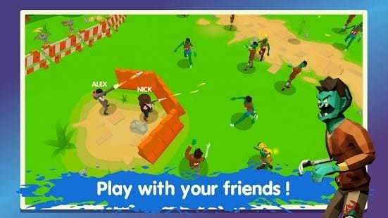 Two guys zombies 3d online mod apk 0.50 unlimited money1