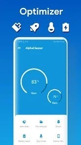 Alpha Cleaner Phone Booster Pro APK MOD 1.4.1 Unlocked Banner