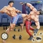 Bodybuilder GYM Fighting Game MOD APK 1.8.8 Unlimited Money, No ADS