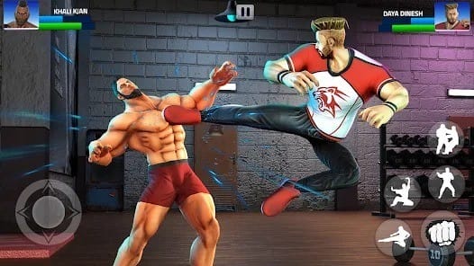 Bodybuilder gym fighting game mod apk 1.8.8 unlimited money, no ads1