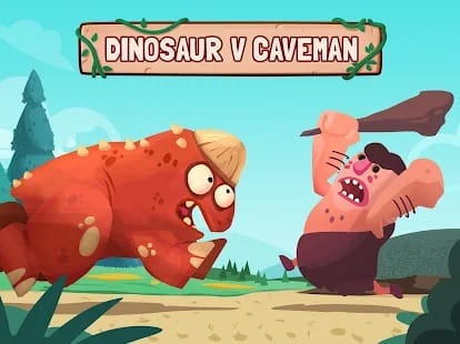 Dino bash dinosaurs v cavemen tower defense wars 1.6.5 mod apk1