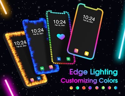 Edge lighting notification light live wallpaper premium mod apk 4.0.1 unlocked1