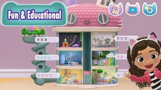 Gabbys dollhouse games cats mod apk 2.6.03 unlocked paid content