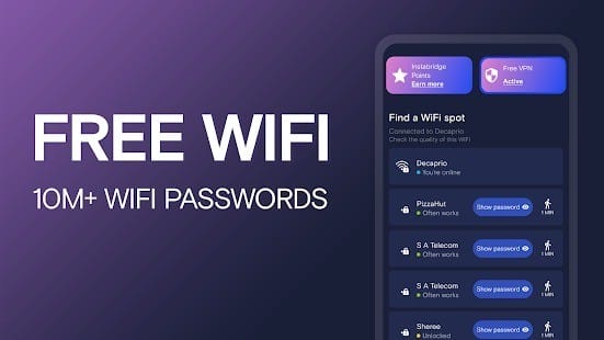 Instabridge wifi passwords premium mod apk 21.9.0.05140905 unlocked1